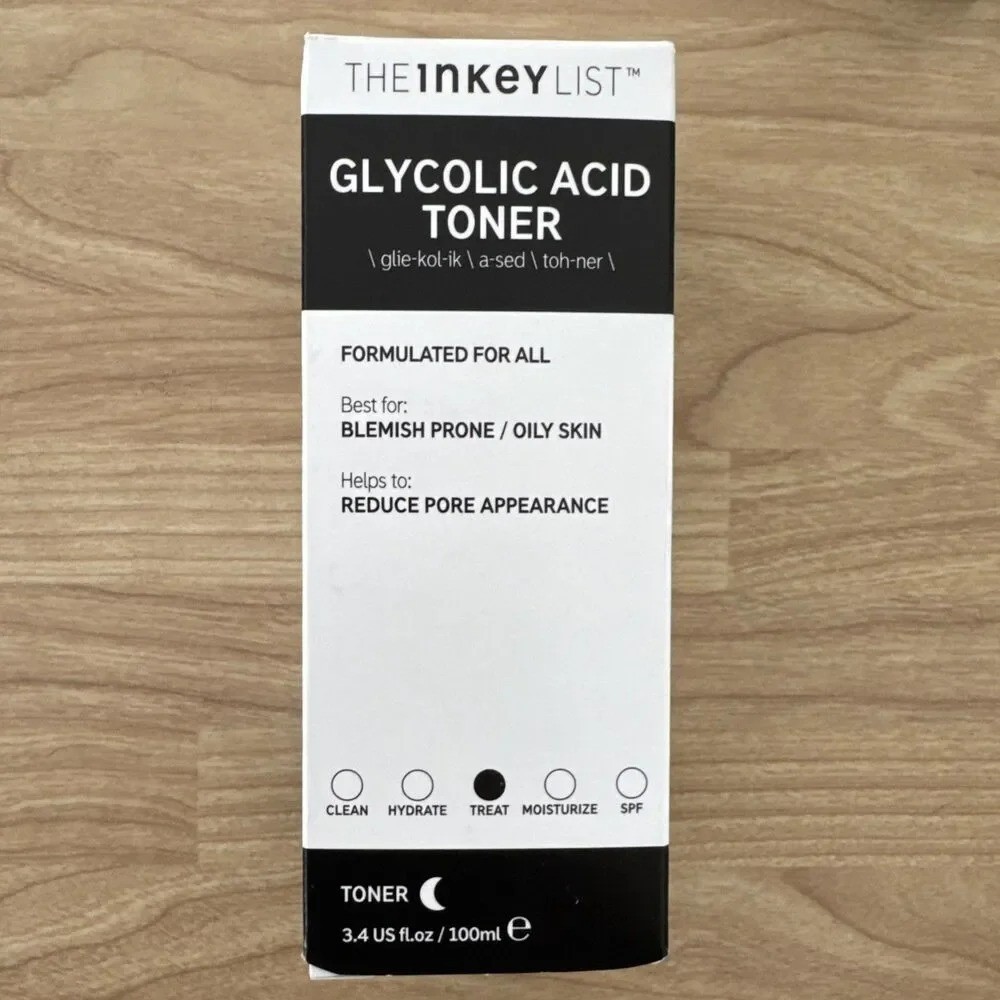 The INKEY List Authentic Polyhydroxy Acid (PHA) Gentle Exfoliating Toner 3.4 oz