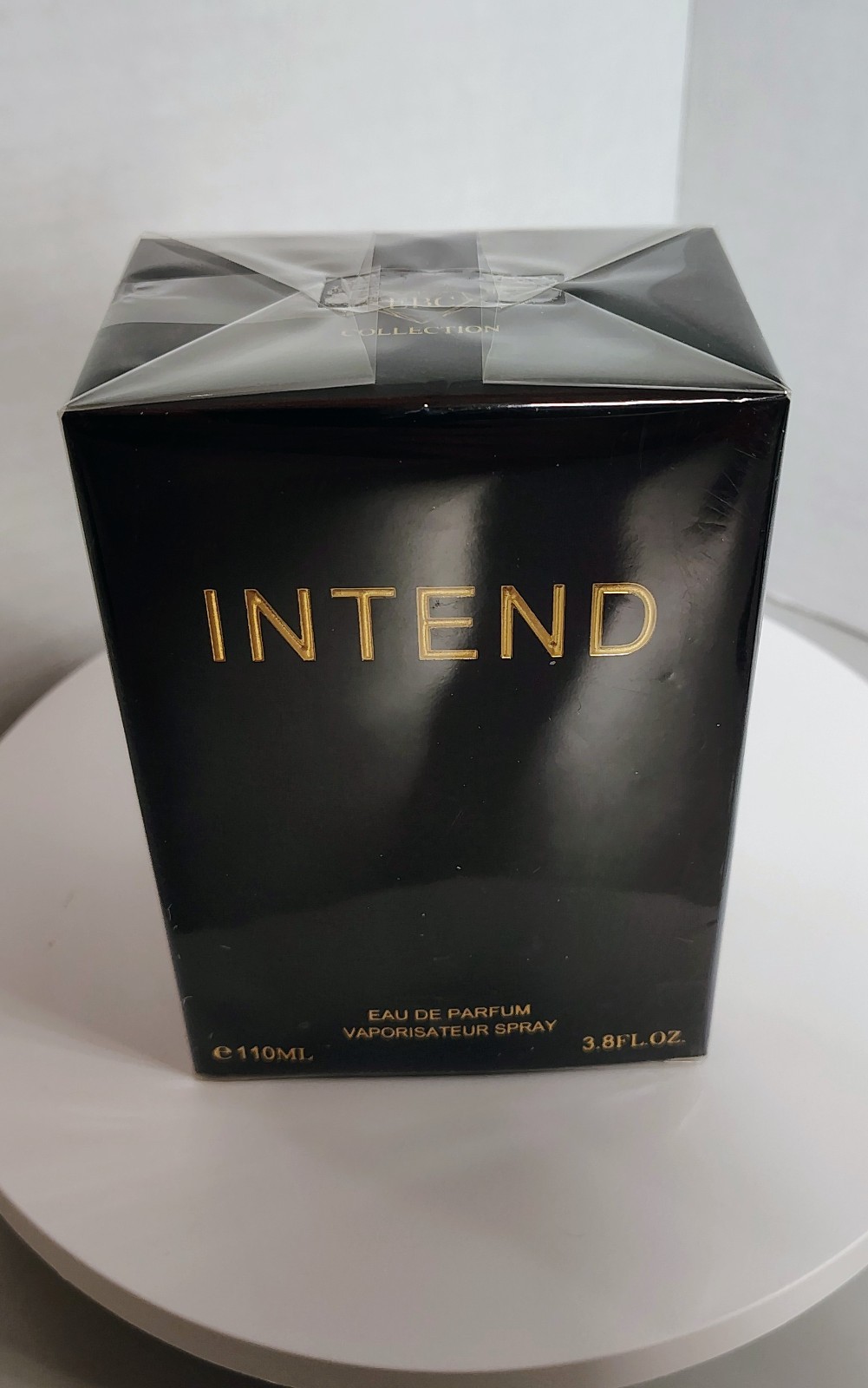 Intend Cologne Men 3.8oz EDP Spray EBC Collection New Sealed Woody Musk Scent