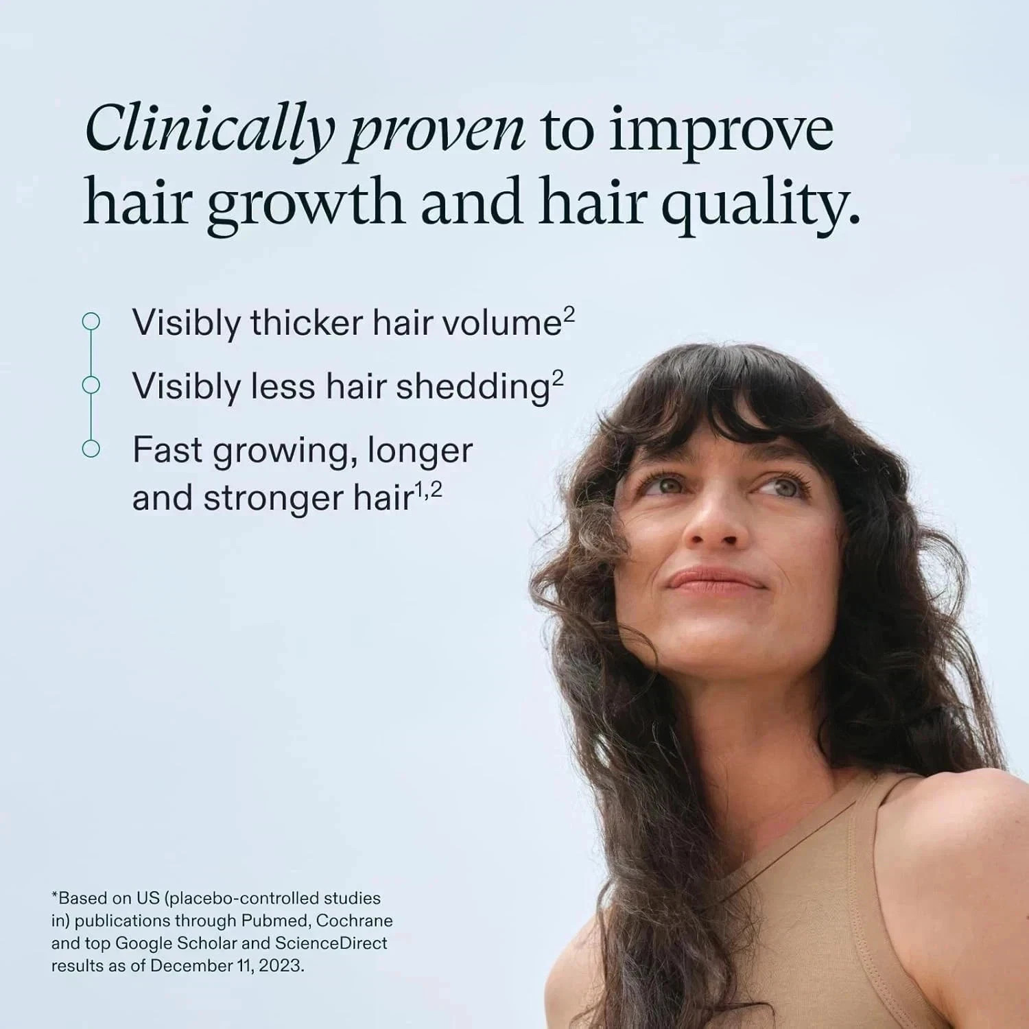 3 Pack (360 Capsules) Women’s Hair Growth Supplement | 3 Month Supply| Exp 2028