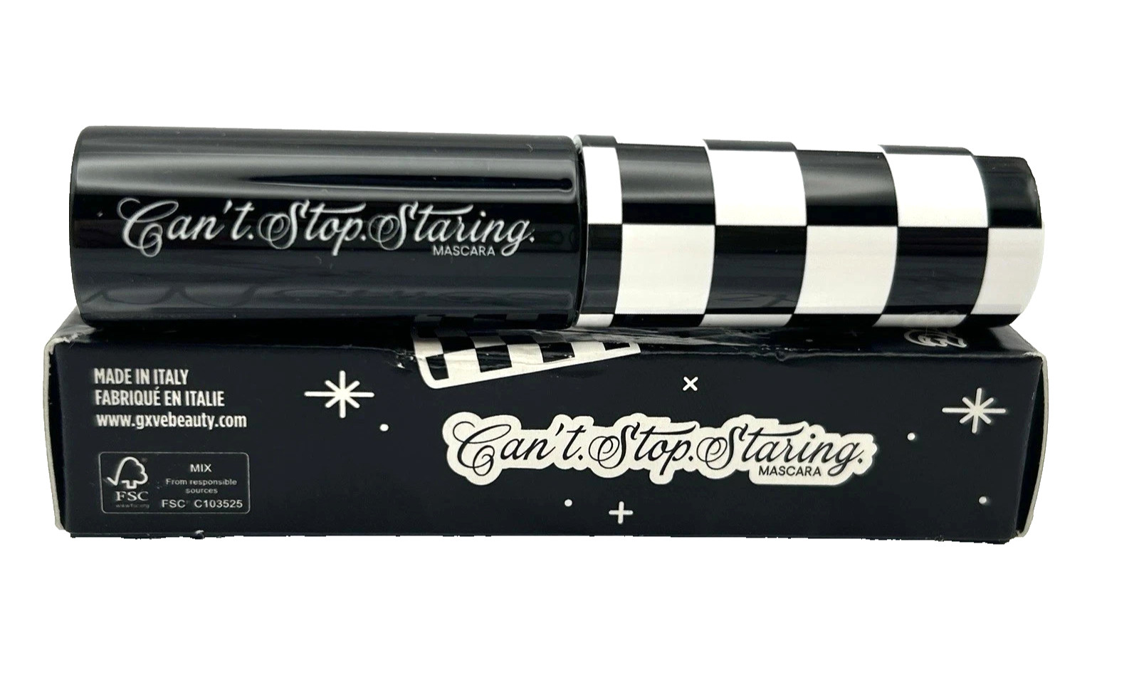 2x GXVE Gwen Stefani Can’t Stop Staring Lengthening & Lifting Mascara TRAVEL 5ml
