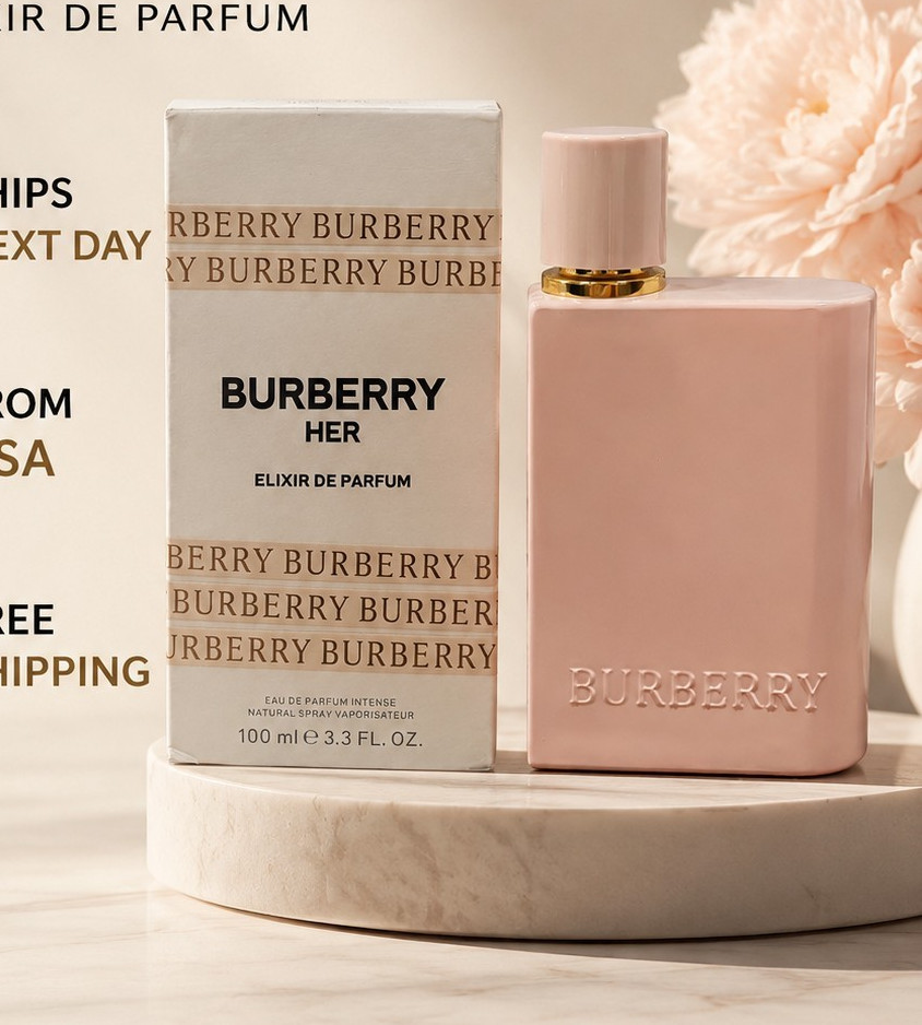 Burberry Her Elixir de Parfum Elixir Spray, Regular Size 3.3 fl oz / 100 ml