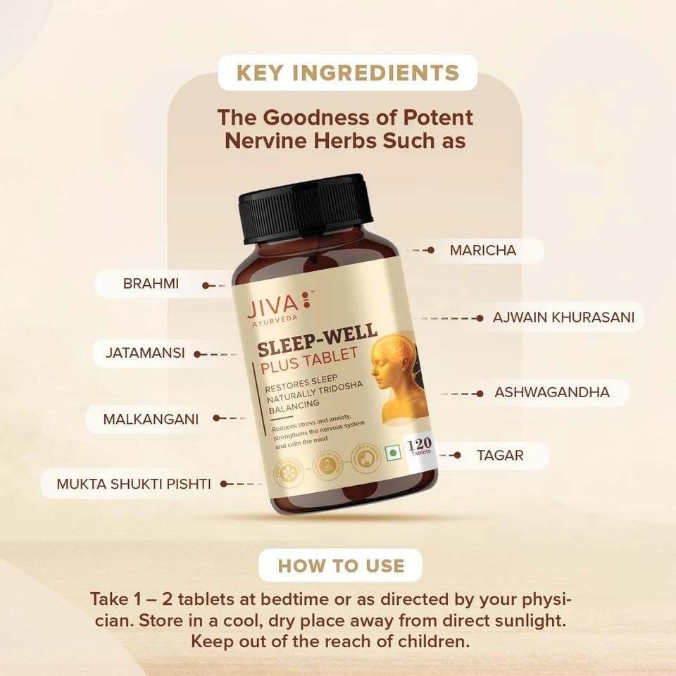 Sleep Well Plus Tablets | Non-Habit Forming | Supports Sleep, Relaxation