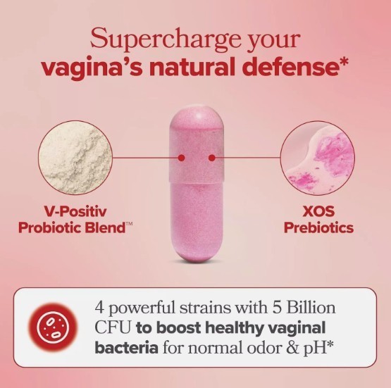 3PACK URO O Positiv Vaginal Probiotics for Women pH Balance w/ Prebiotic
