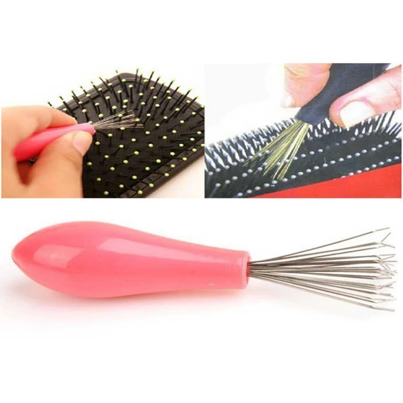 1pc Hair Brush Cleaner Tool Comb Cleaning Rake Remover Brush – NEW