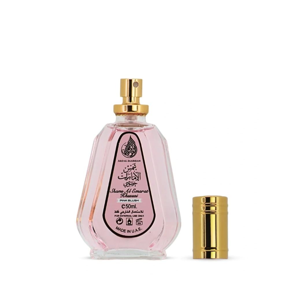 Ard Al Zaafaran Pink Blush Shams Al Emarat Khususi EDP Spray 1.7 Fl Oz (50 mL)