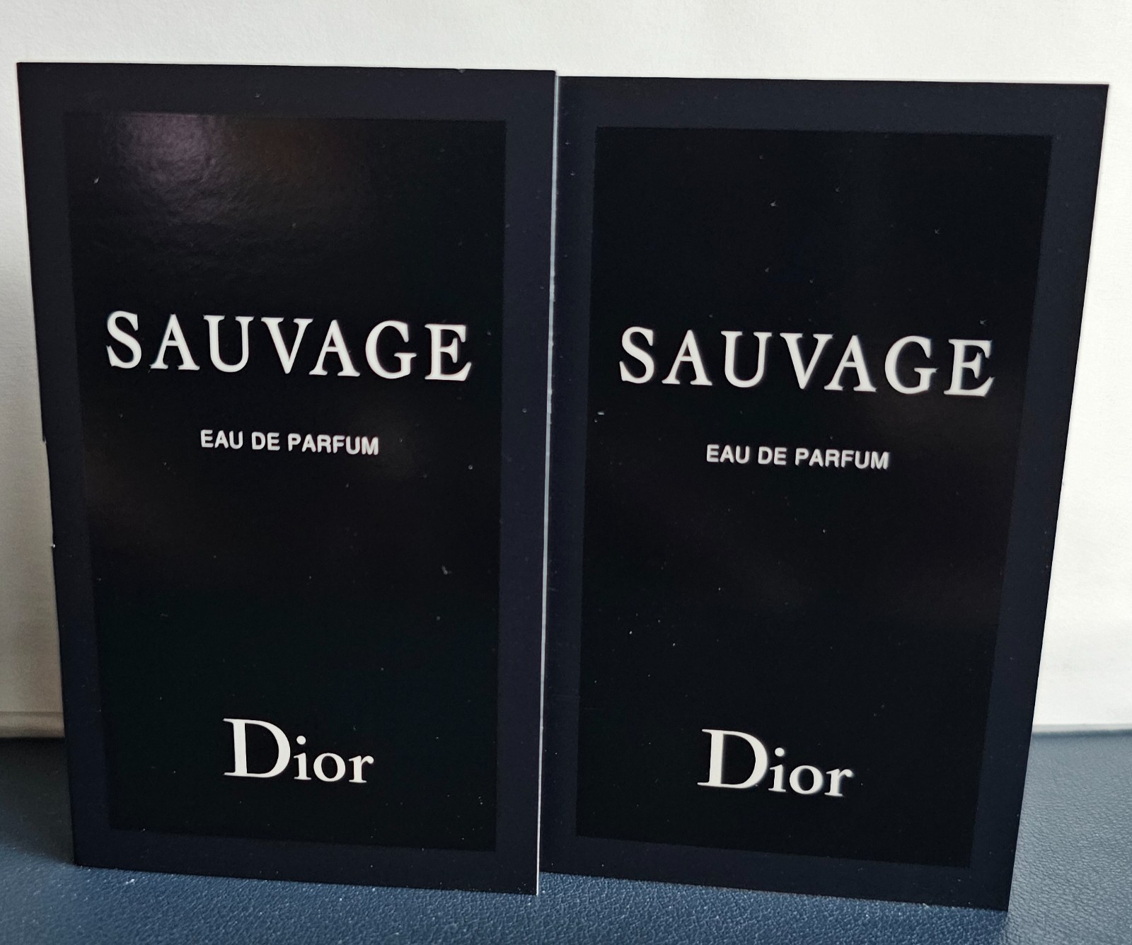 Lot of 2 Dior Sauvage Eau De Parfum For Men 0.03 Oz/ 1ML Each Sample Spray Vial