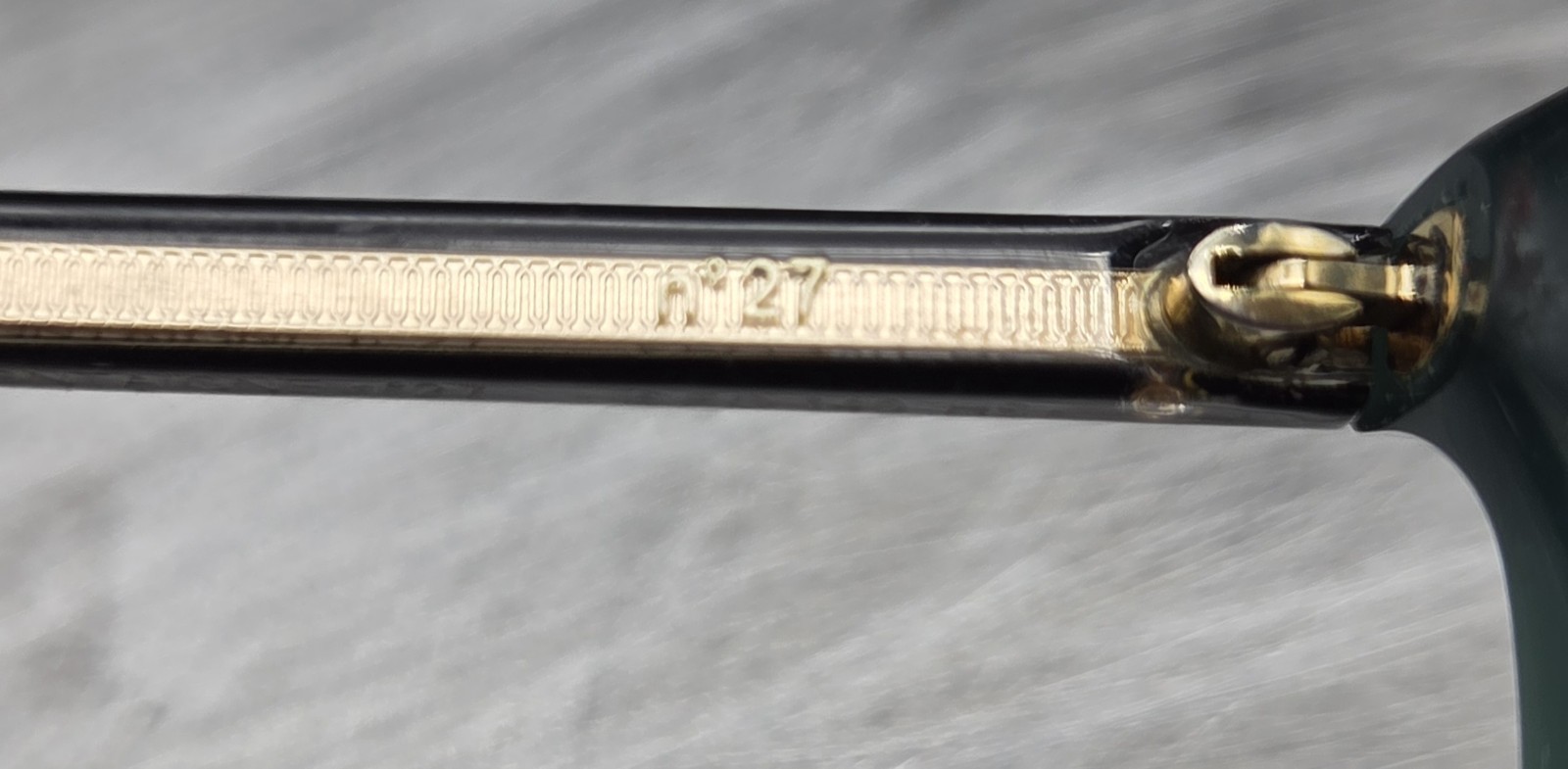 Christian Dior Montaigne No. 27 Green/Black Eyeglasses Frame 51[]16-140 Italy
