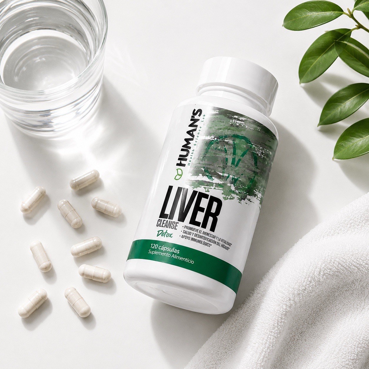 liver cleanse detox Con 60 Cps Humans Health Usa