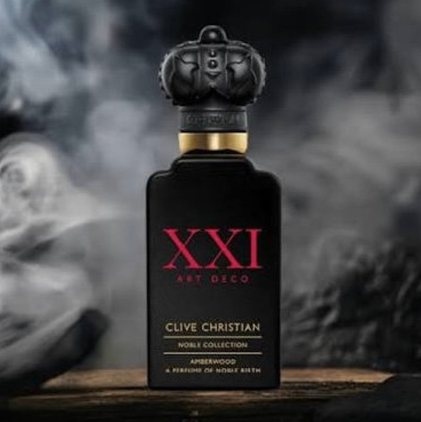 Clive Christian Amberwood Noble XXI Art Deco Parfum Spray 1.6oz 50ml NEW