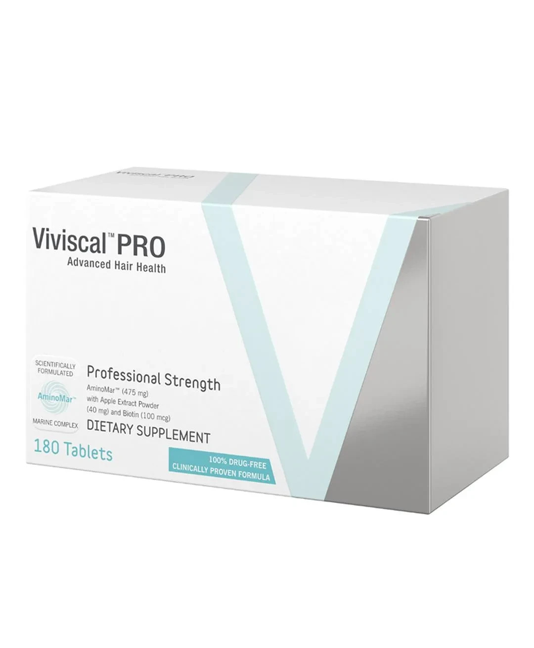Viviscal Pro Hair Growth Supplement 180 Count Hair Vitamins Exp 04/2027