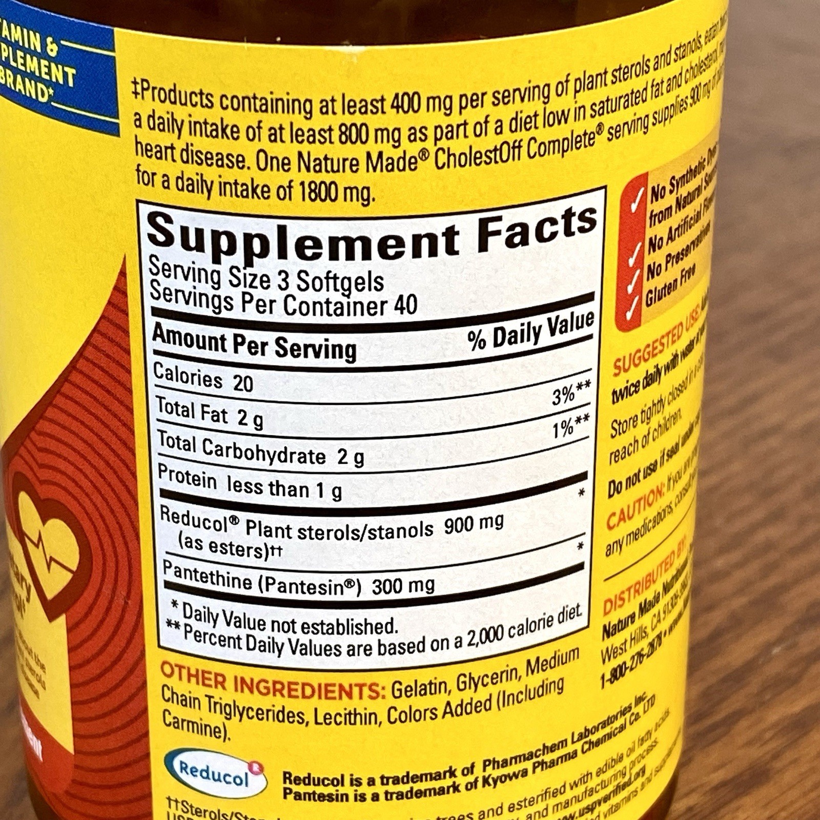 Nature Made ~ CholestOff Complete ~ 120 Softgels ~ Exp 08/2027 ~ New & Sealed