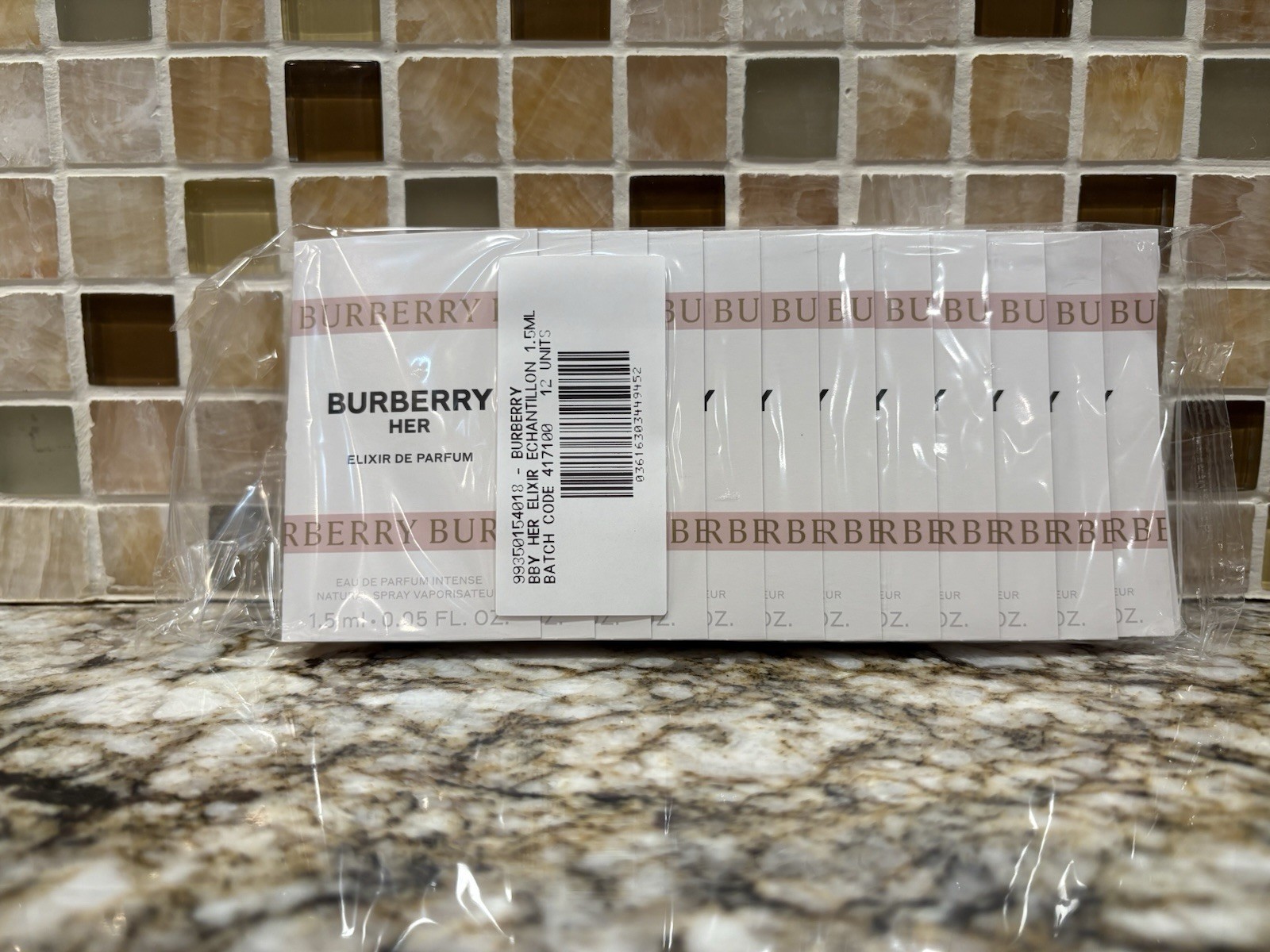 Burberry Her Elixir de Parfum – Bulk Lot of 12 Samples