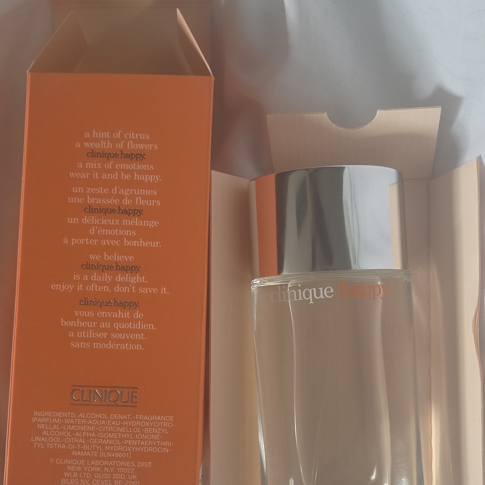Clinique Happy Perfume Spray 3.4 fl oz / 100 ml Regular Size Spray