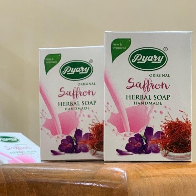 Original Pyary SAFFRON Arabic Soap – 100% Money Back Guarantee