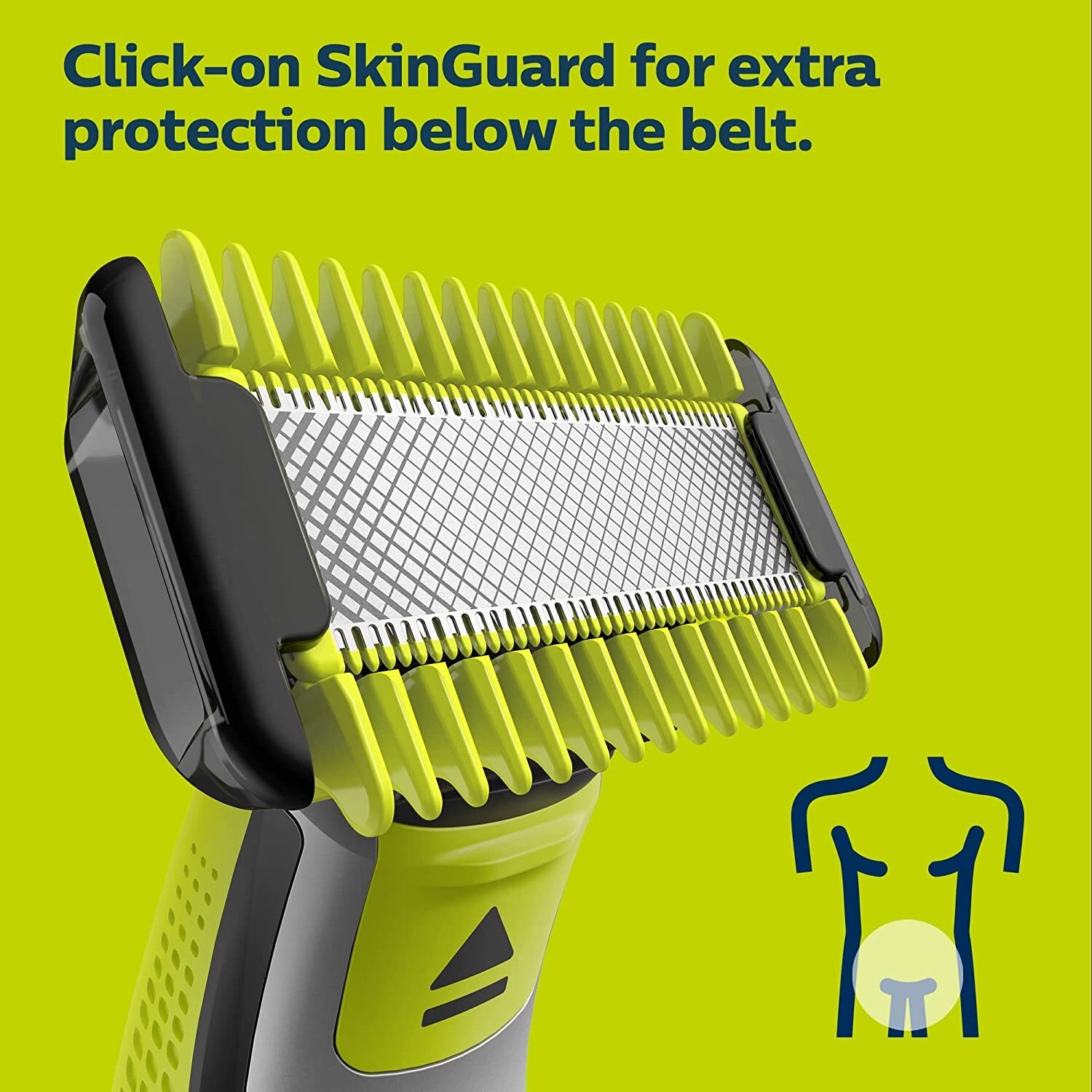 Philips Norelco OneBlade Face + Body Hybrid Electric Trimmer and Shaver