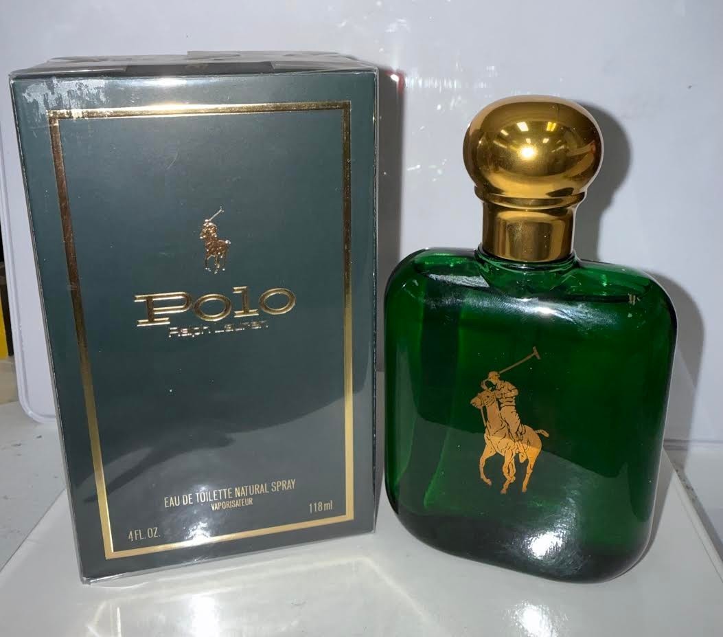Polo Green by Ralph Lauren Eau de Toilette Spray for Men 4oz New Sealed Box