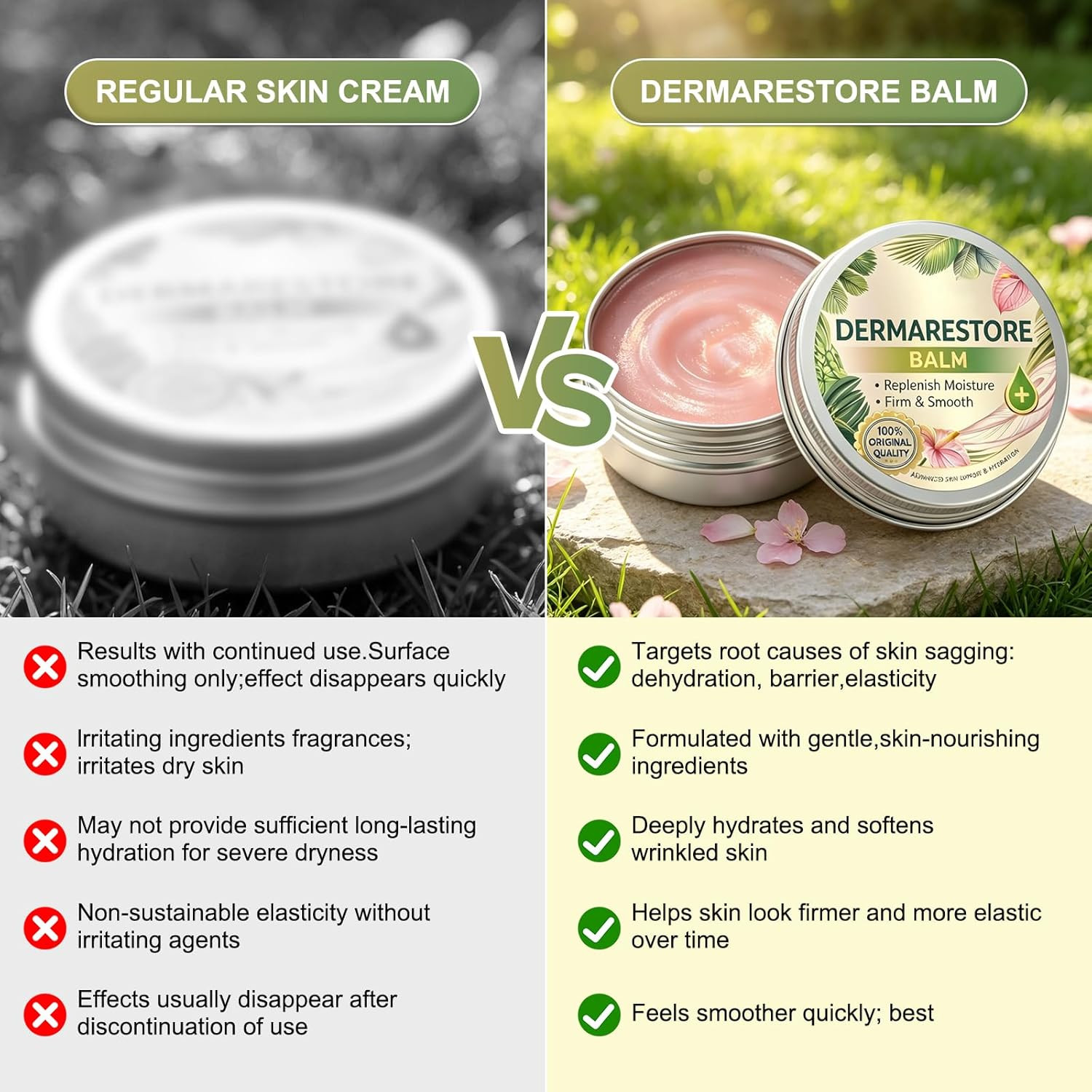 2Pcs Derma Restore Balm,Dermarestore Miracle Balm,Comfortable Balms,Moisturizing