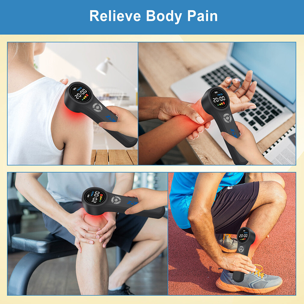 1760mW Class 3b/4 Cold Laser Therapy for Pain Relief Low Level Treatment Device