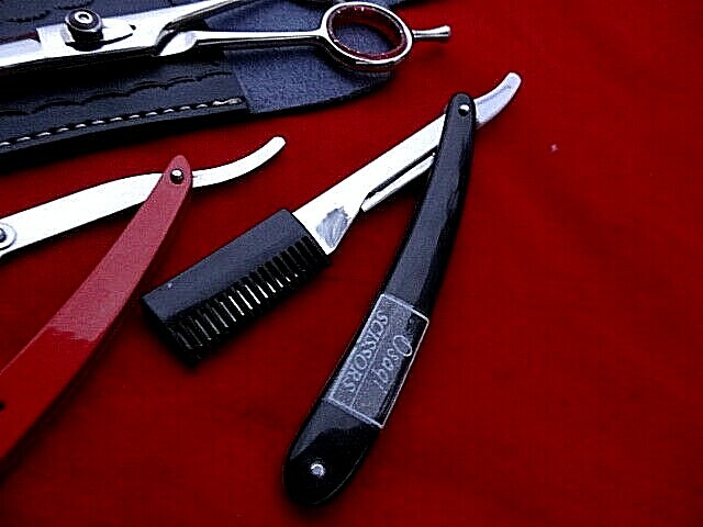 Money Back Warranty 8″ Hairdressing Barber Scissors/Japanese Steel+ 2 x Razors