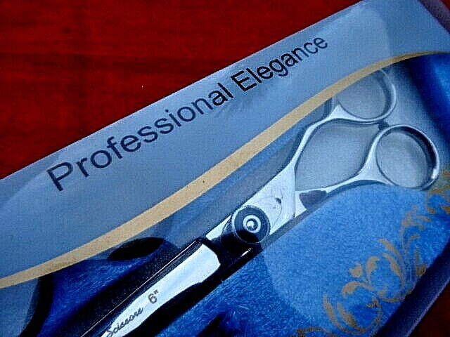 Money Back Warranty 6″ Hairdressing Hair Scissors/Japanese Steel +Oil