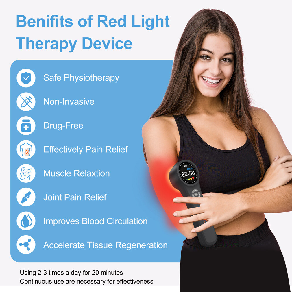1760mW Class 3b/4 Cold Laser Therapy for Pain Relief Low Level Treatment Device
