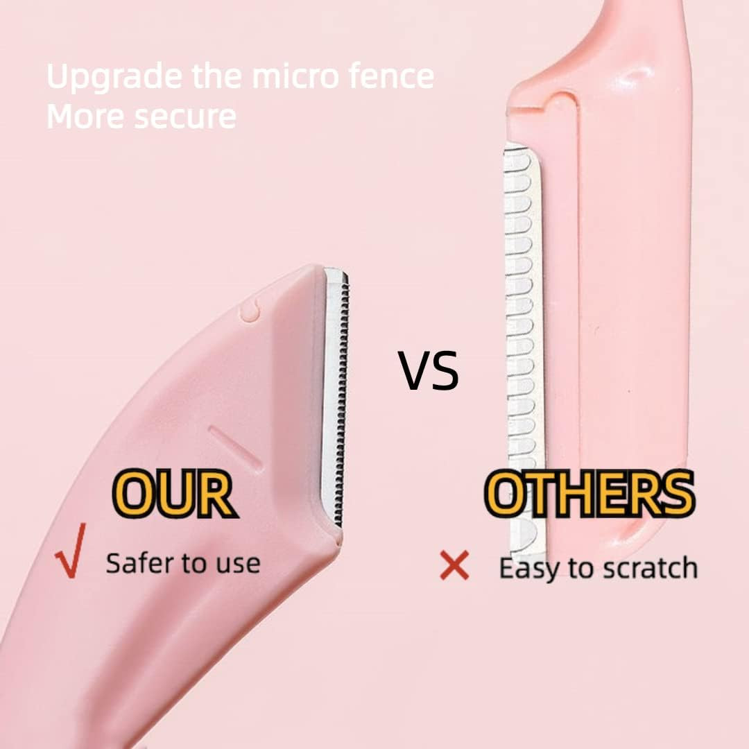 Eyebrow Trimmer Grooming Scissors Eyelash Thinning Shears Brow Shaping Tool Set