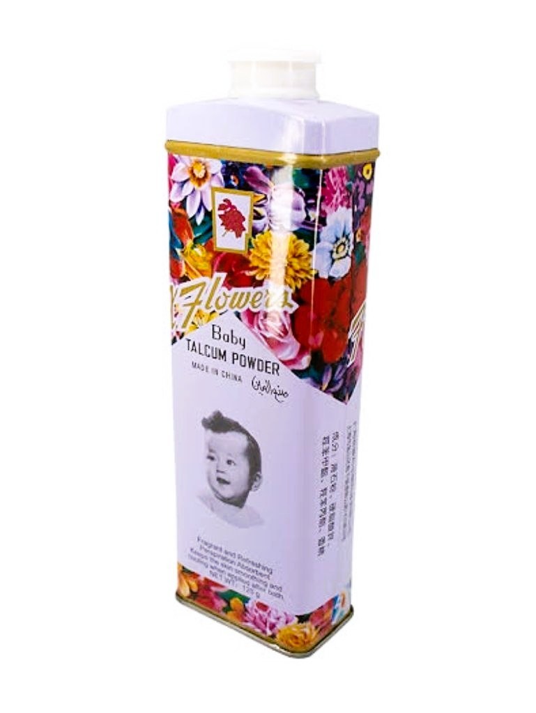Vintage Style 7 Flowers Baby Talcum Powder 120g – Fragrant & Refreshing – China
