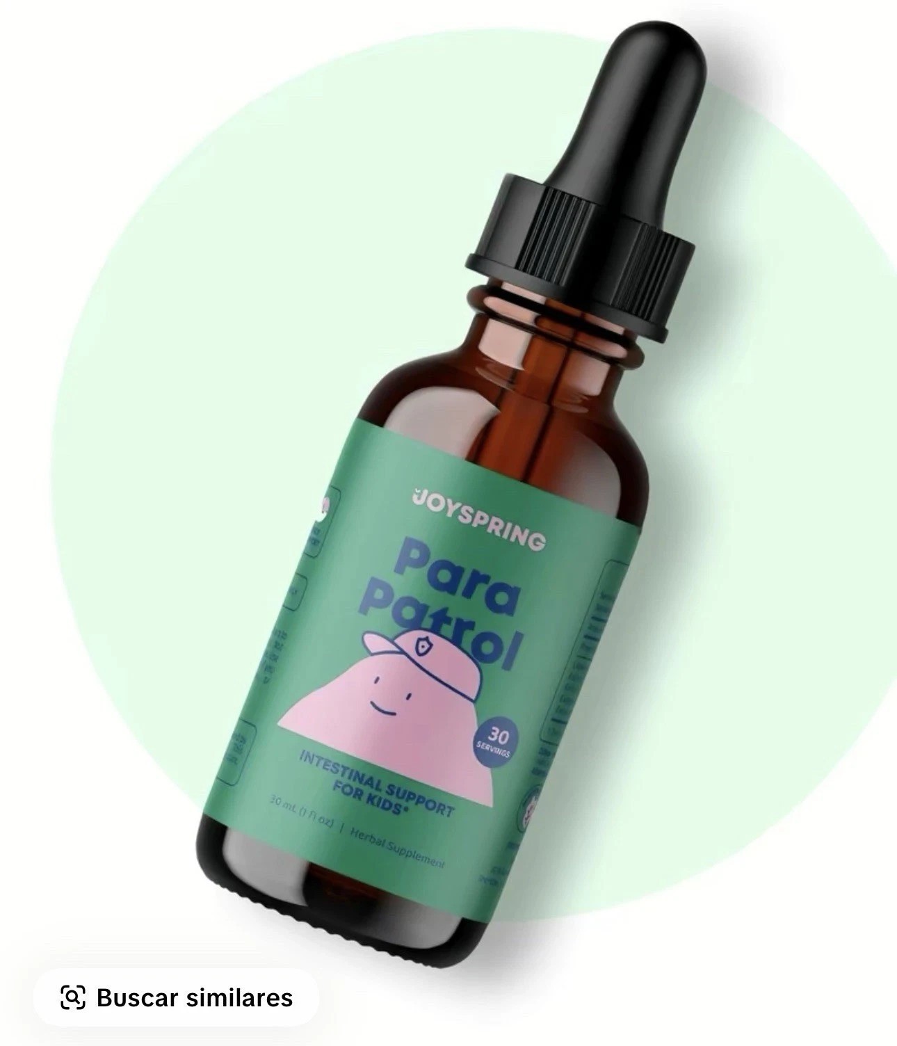JoySpring Kids’ Liquid Cleanse – Natural Digestive Health Support – 1 oz NEW