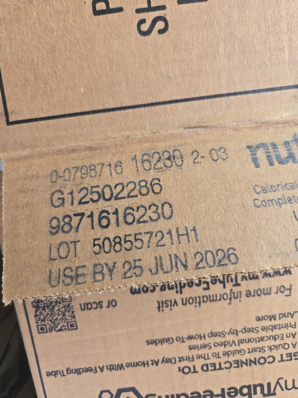 Nestle Nutren 2.0 Unflavored – Case of 24 – Brand New BB 06/25/2026