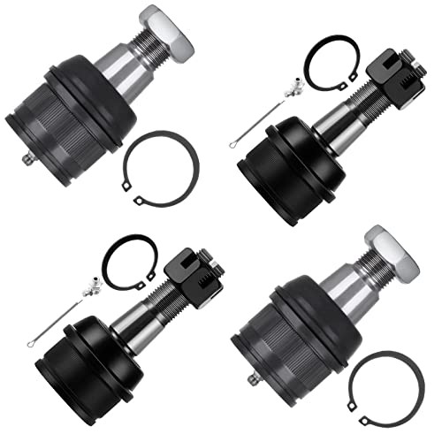 4pcs 4WD Suspension Kit Front Lower Upper Ball Joints Fit 1994-1999 For Dodge