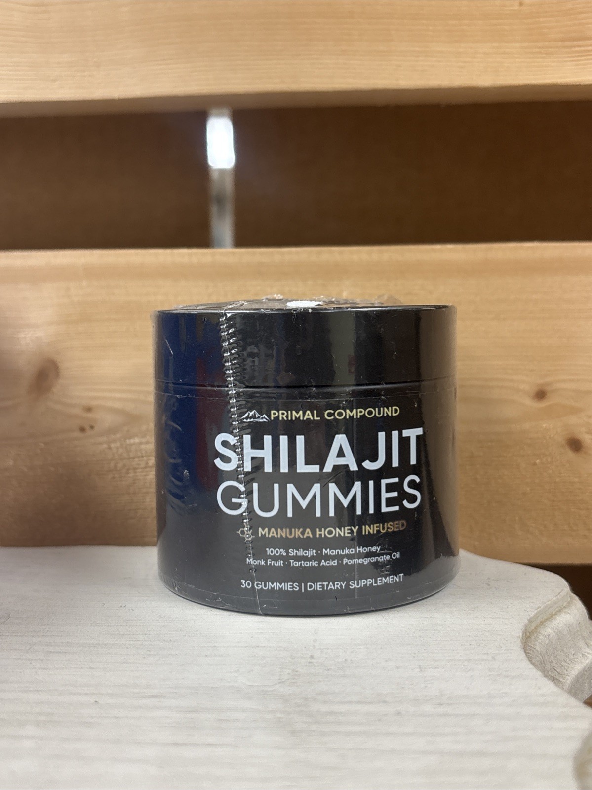 Primal Compound Shilajit Gummies for Men,with Himalayan Shilajit exp: 11/2027