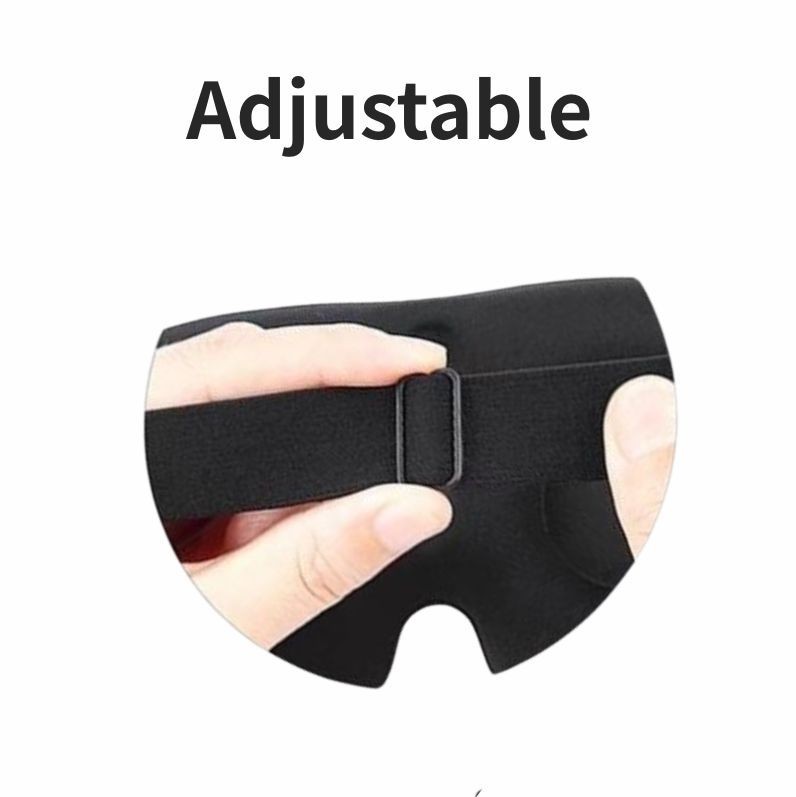 2pcs 3D Sleep Eye Mask for Travel Rest Relax Soft Pad Zero Eye Pressure Black US