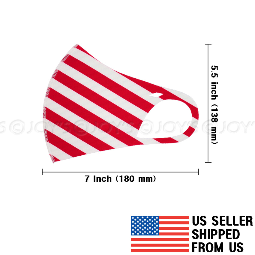 Washable Mask – Unisex Adult Reusable Breathable 3D Face Stretch Spandex Fabric