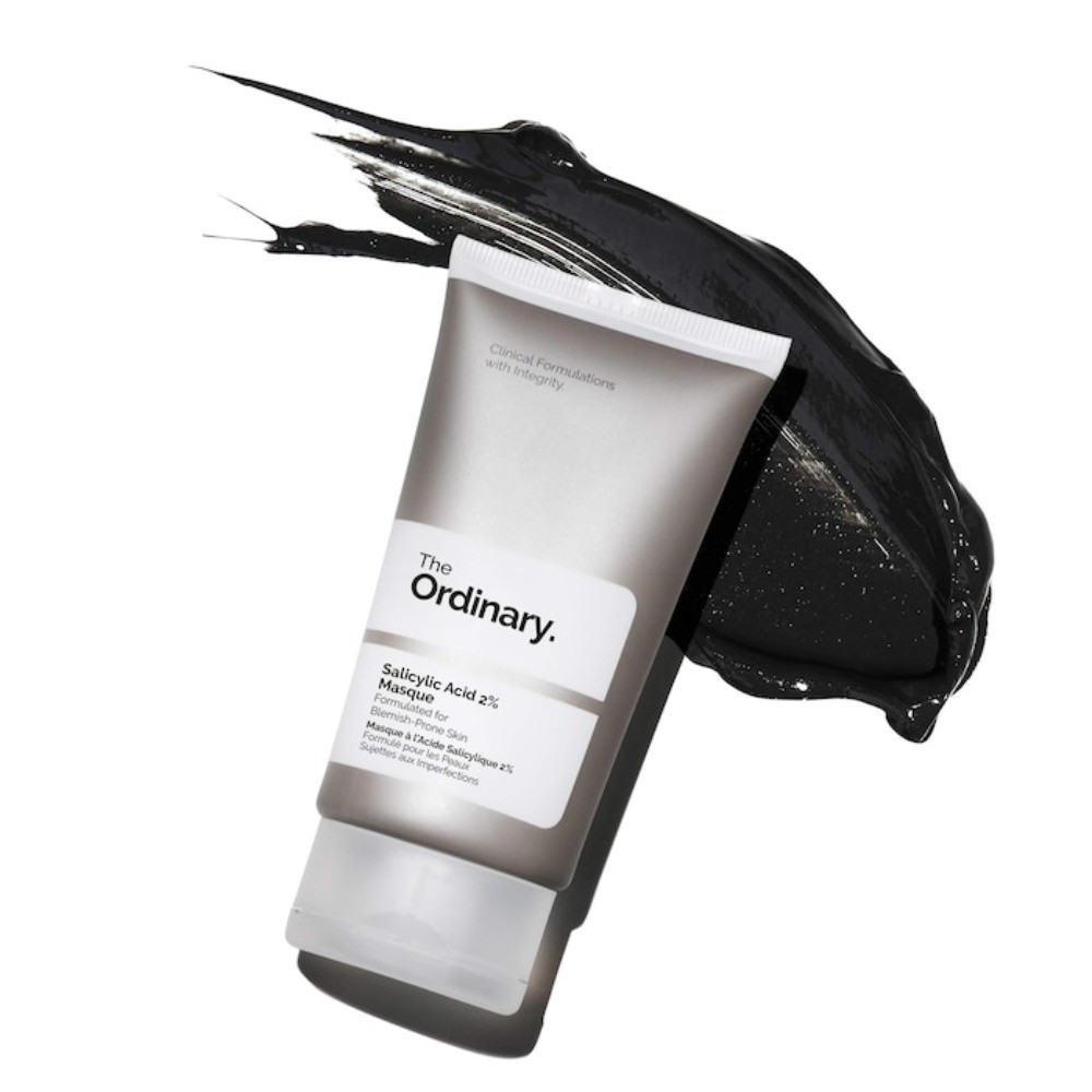 The Ordinary Authentic Salicylic Acid 2% Masque Clarifying Charcoal 1.7 oz/50 mL