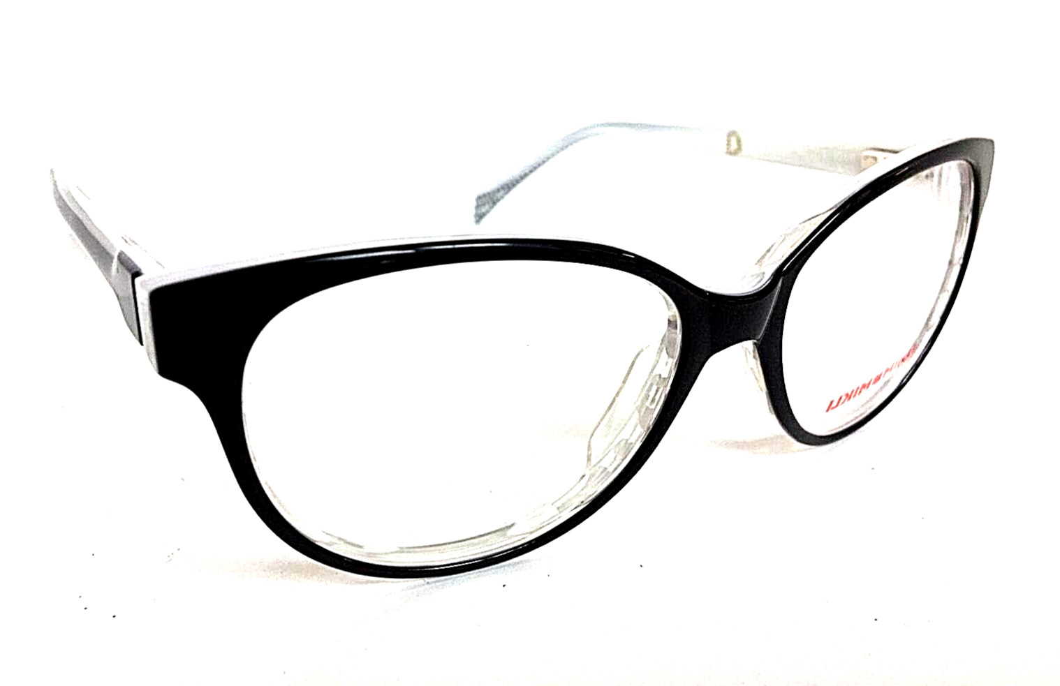New Mikli by ALAIN MIKLI ML19R12 M01 54mm Black White Women’s Eyeglasses Frame .