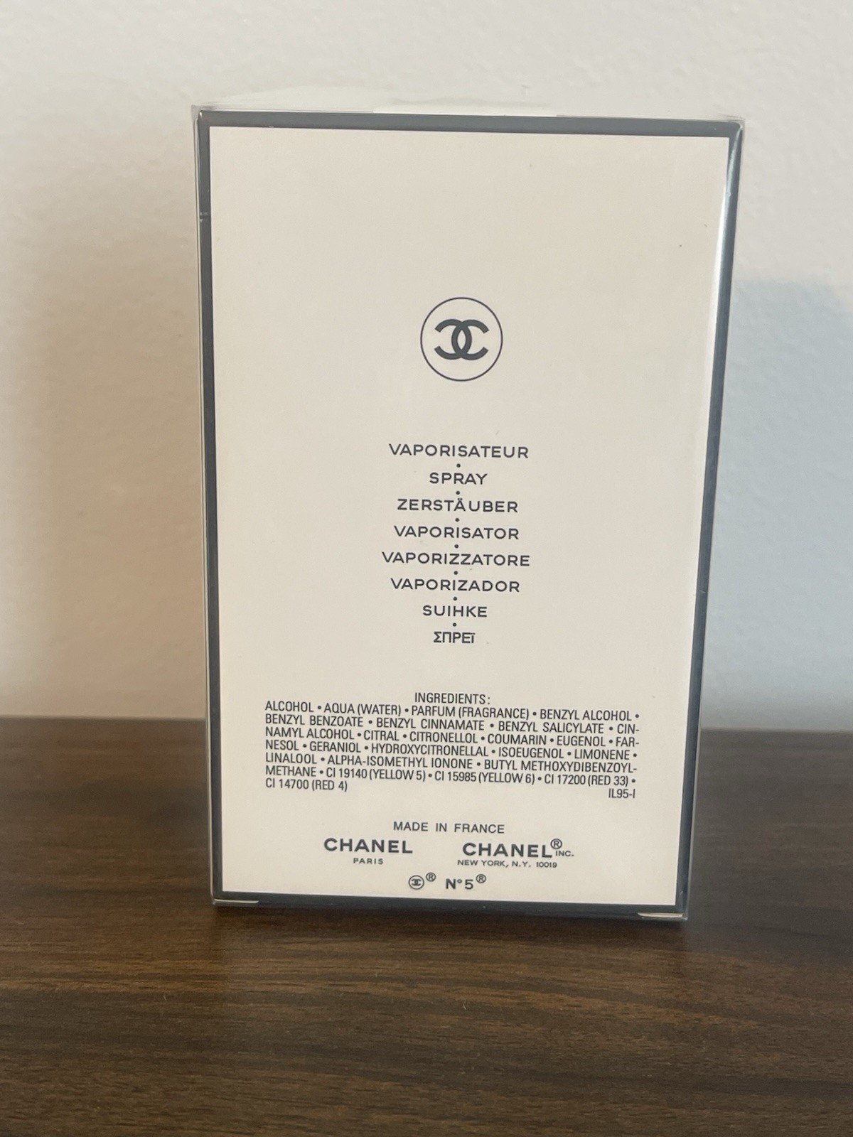 CHANEL No 5 Eau de Parfum / Batch Code 1506, 3.4 fl oz / 100ml -Sealed NIB