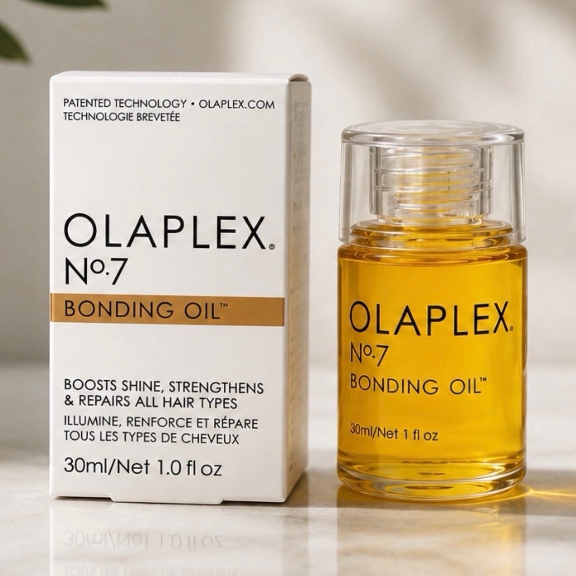 Olaplex No.7 Bonding Oil 1 fl oz Heat Protection Vegan Color-Safe Shine