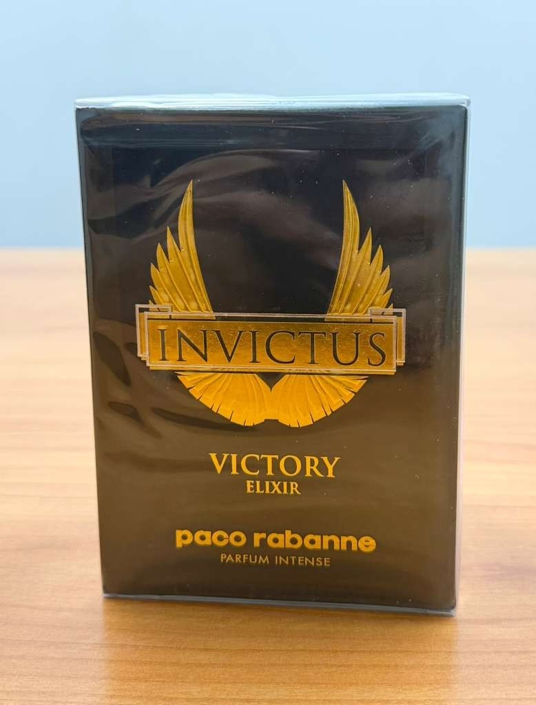 PACO INVICTUS VICTORY ELIXIR PARFUM INTENSE 3.4 OZ / 100 ML FOR MEN NEW IN BOX
