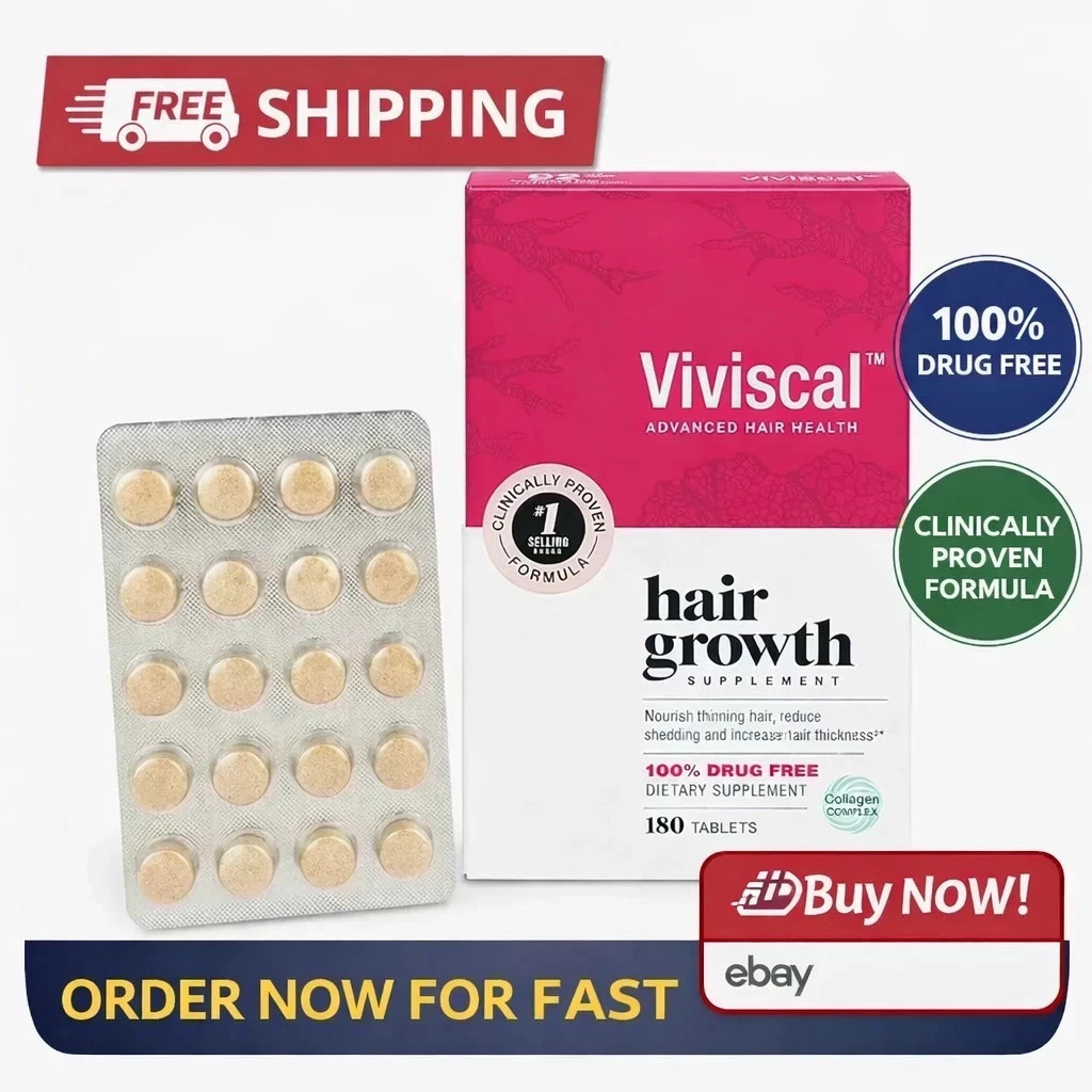 Viviscal Professional Hair Supplement Growth Tablets for Women 180 Tabs 07/2028V