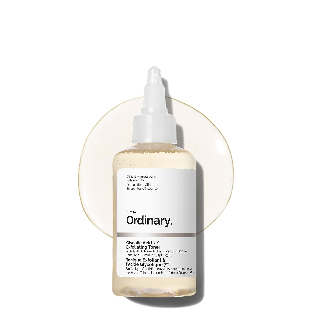 The Ordinary Glycolic Acid 7% Exfoliating Toner, Brightening and Smoothing Daily
