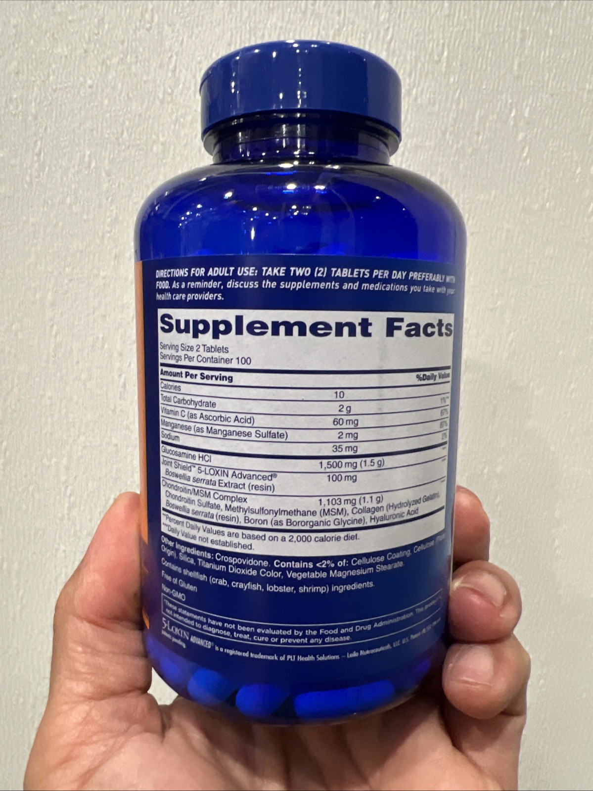 Osteo Bi-Flex Triple Strength Dietary Supplement Tablet (200 Count)