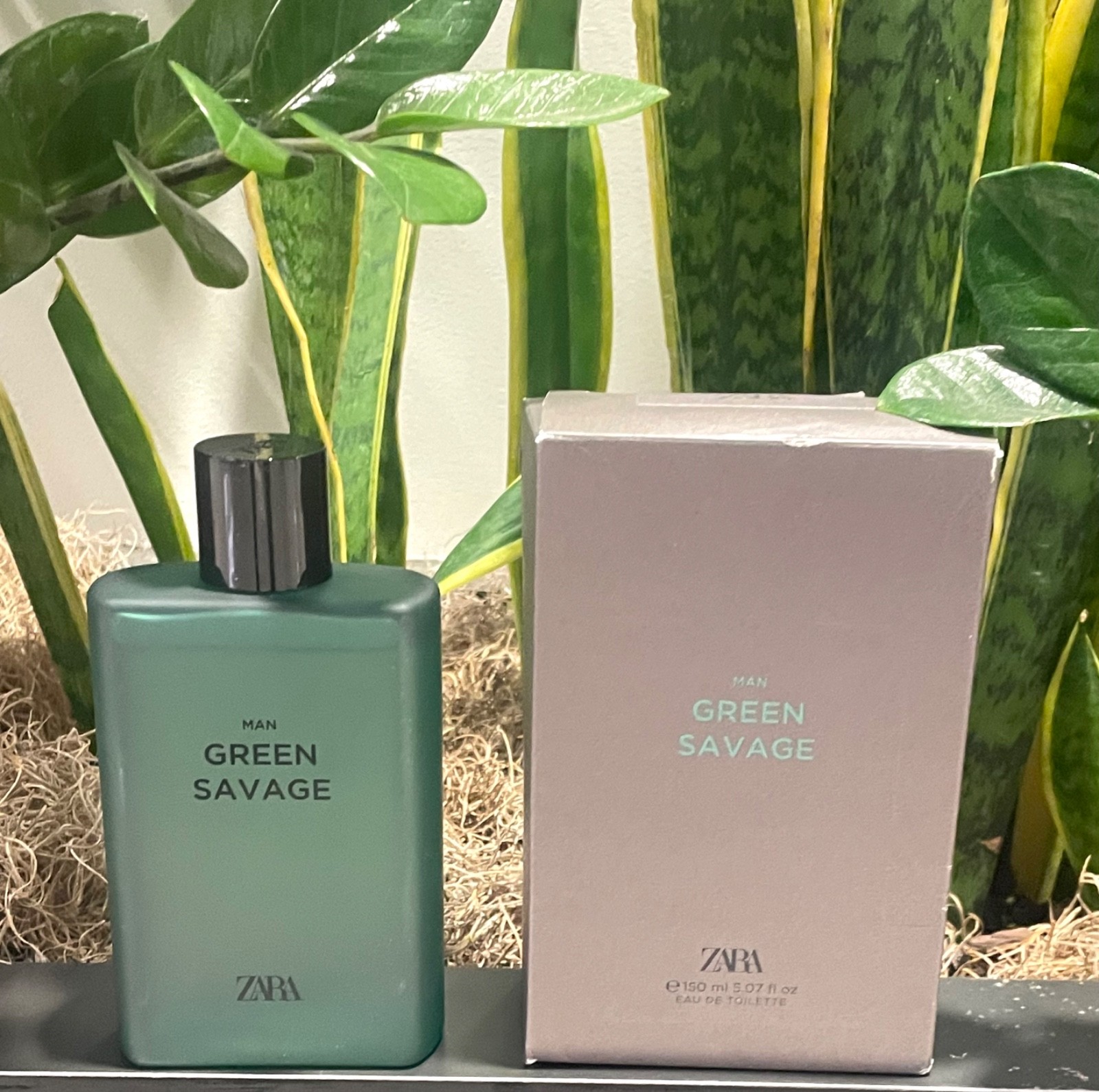 ZARA Green Savage for Men 5.07 oz (150ml) EDT Spray RETAIL BOX