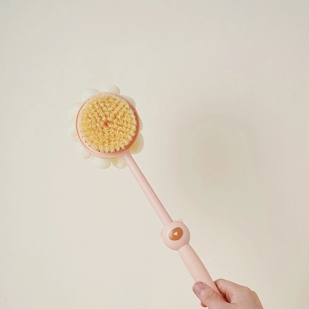 3 Pack Dual-Sided Back Scrubber for Shower Long Handle Body Brush Deep Clean NEW