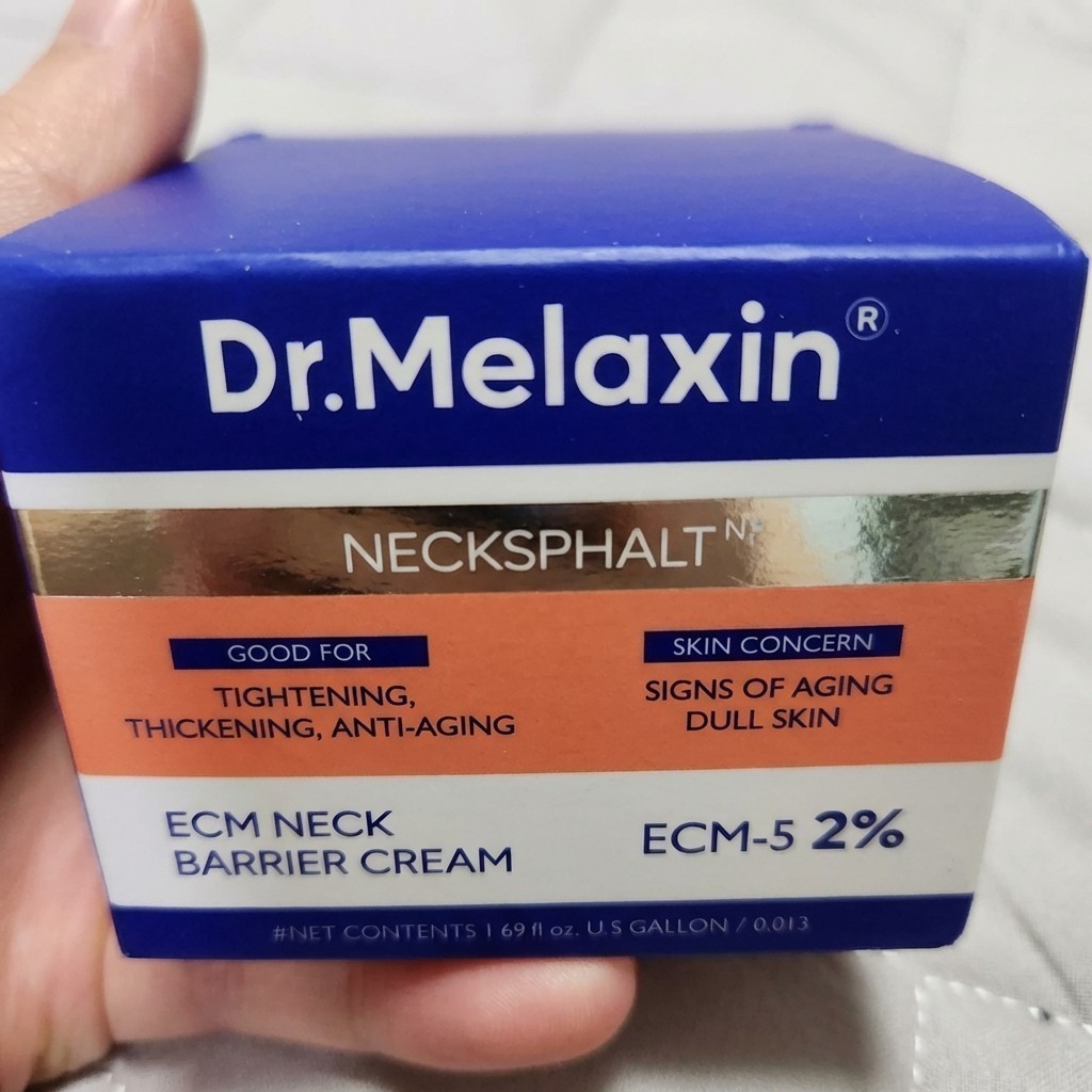 NEW Dr. Melaxin Necksphalt ECM Neck Barrier Cream1.69 fl oz 50 ml