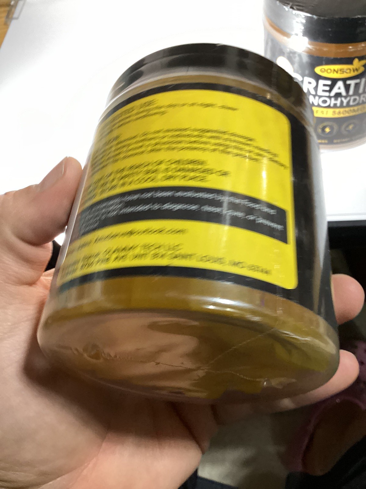 Creatine Monohydrate Gummies (2 PACK) 120ct Lemon 5600mg Per Serving ODMSOW