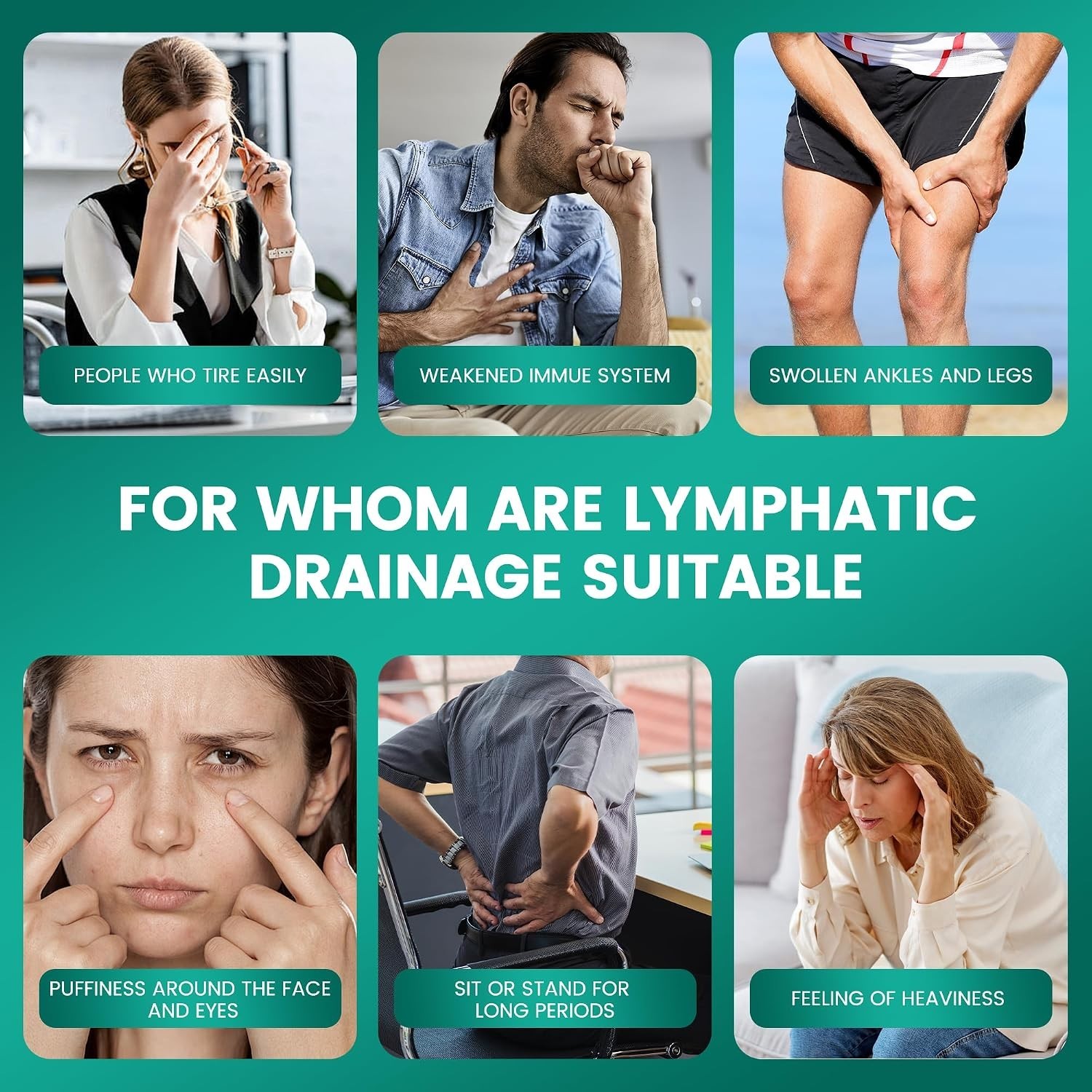 Lymphatic Drainage Capsules 12-in-1 Lymph Support Supplement 120 Count Exp 04/28