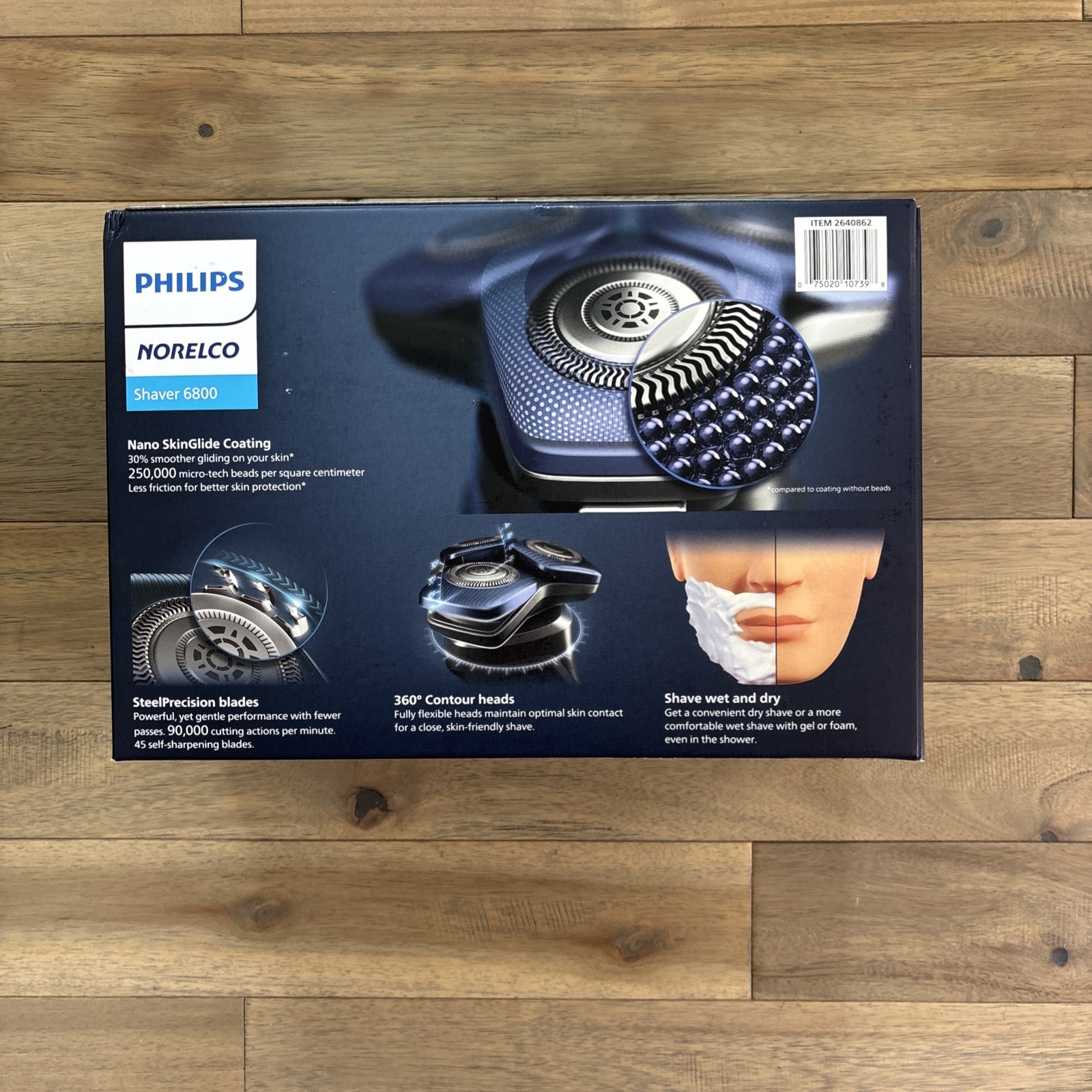 (NEW) Philips Norelco Shaver 6800 with SenseIQ Technology (SEALED RETAIL BOX)