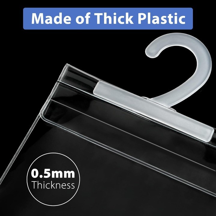 2x Handicap Placard Holder Disabled Parking Permit Protector Mirror Sleeve Hang