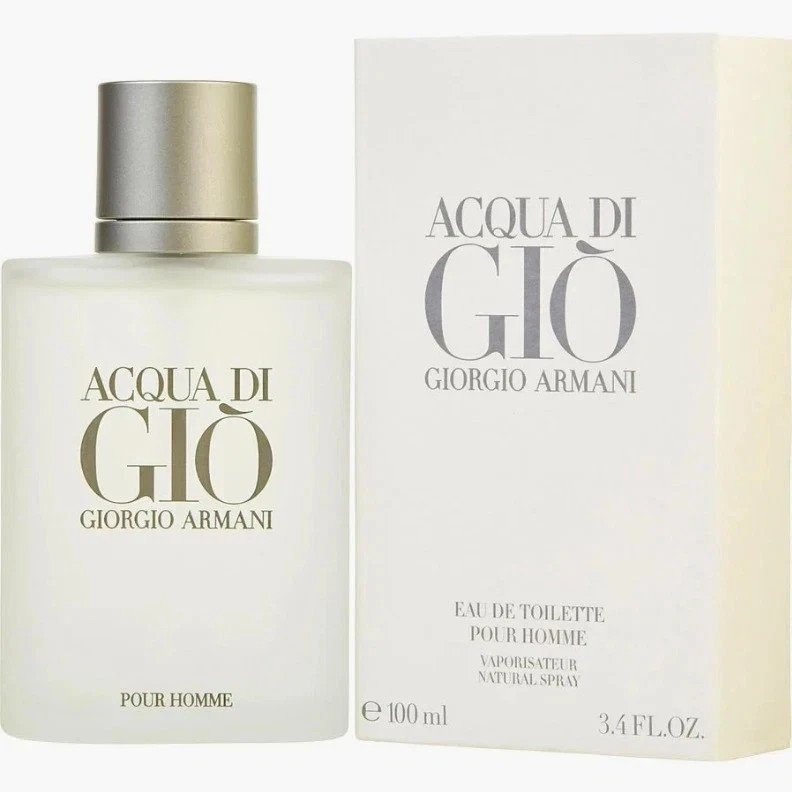 Acqua Di Gio Giorgio Armani EDT 3.4 oz 100ml Cologne for Men Spray