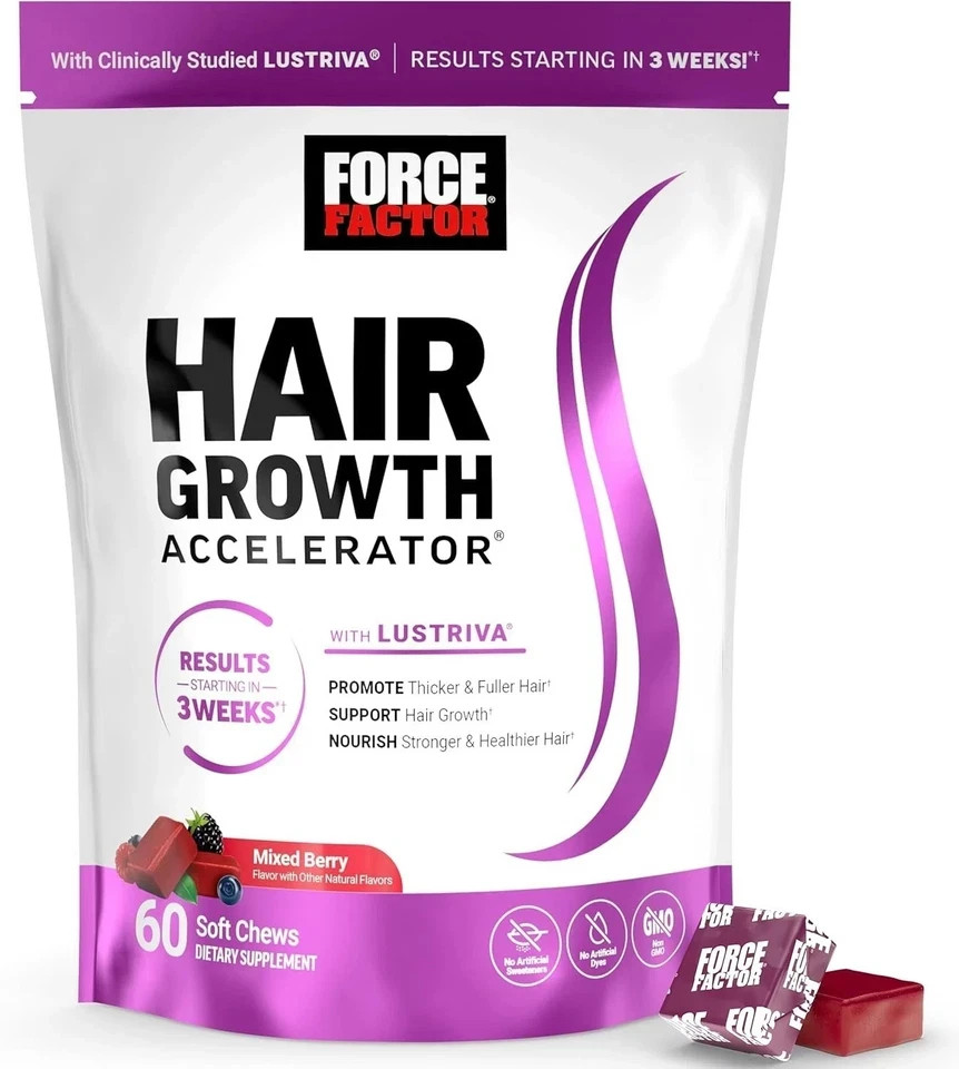 Hair Growth Gummies for Women, Scalp Health & Volume Boosting